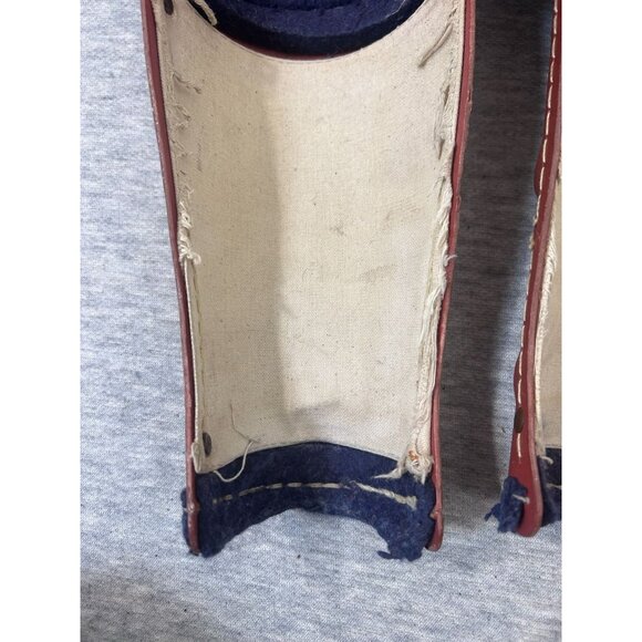 Catcher Knee Savers For Kids Youth And Adult Red blue Knee Pads for Baseball - Picture 8 of 9